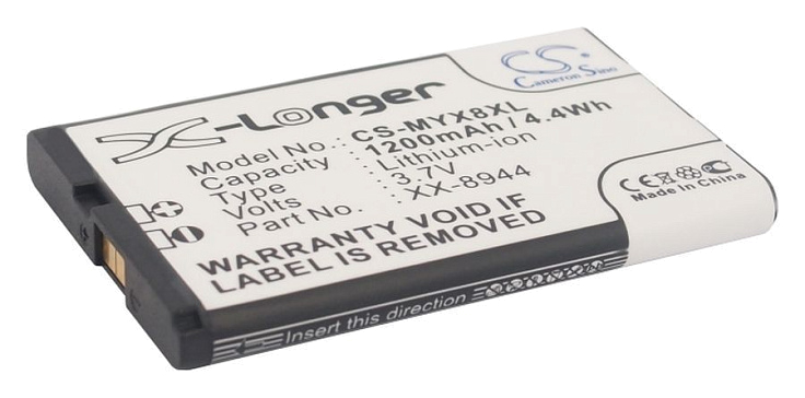 Аккумулятор CameronSino CS-MYX8XL для Sagem myX-8 (XX-8944, 188620695)