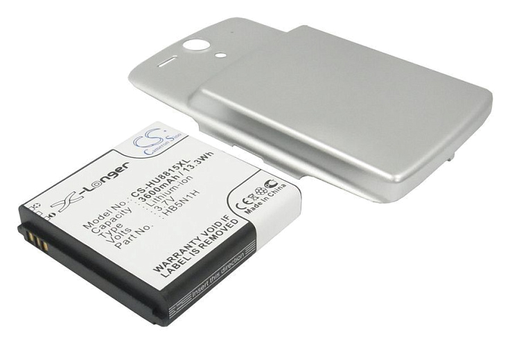 Аккумулятор CameronSino CS-HU8815XL для Huawei Ascend G300, серебристая крышка