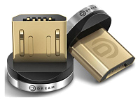 Коннектор DREAM MicroUSB N6 (для магнитного кабеля) серебро