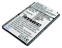 Аккумуляторная батарея для O2 (Аккумулятор CameronSino CS-DD810SL для HTC MAX 4G, P3600, P3600i, P4000, P6300, P6500, p/n: TRIN160, 1250mAh)