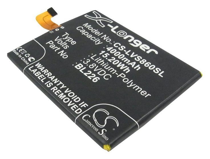 Аккумулятор CameronSino CS-LVS860SL для Lenovo S860